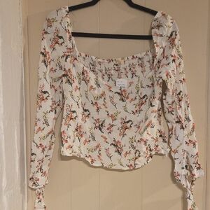 Floral Print Women's Top